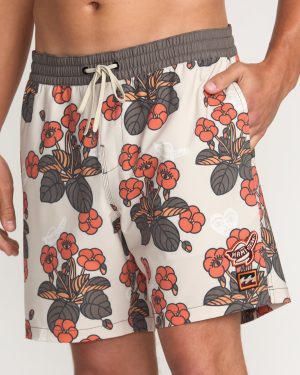 Billabong x Mami Wata Icons Laybacks 17 Trunks – Stone