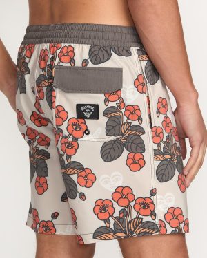 Billabong x Mami Wata Icons Laybacks 17 Trunks – Stone