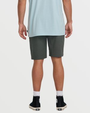 Crossfire Submersible 21 Hybrid Shorts – Asphalt