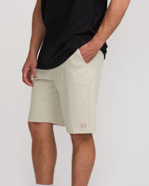 Crossfire Submersible 21 Hybrid Shorts – Bleached Sand