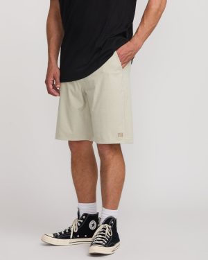 Crossfire Submersible 21 Hybrid Shorts – Bleached Sand