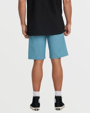 Crossfire Submersible 21 Hybrid Shorts – Glacier Blue