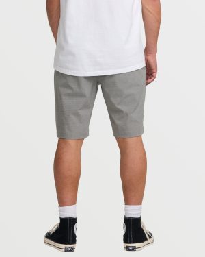 Crossfire Submersible 21 Hybrid Shorts – Gray