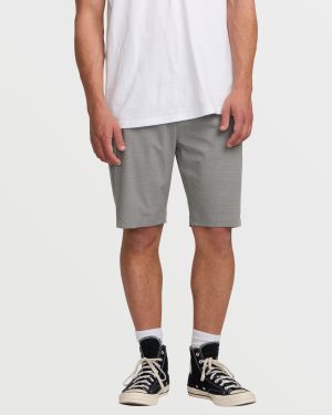 Crossfire Submersible 21 Hybrid Shorts – Gray