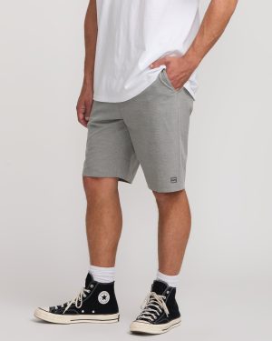 Crossfire Submersible 21 Hybrid Shorts – Gray