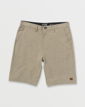 Crossfire Submersible 21 Hybrid Shorts – Khaki