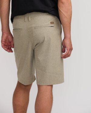 Crossfire Submersible 21 Hybrid Shorts – Khaki