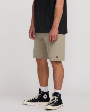 Crossfire Submersible 21 Hybrid Shorts – Khaki