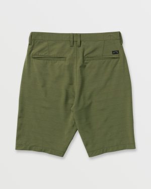 Crossfire Submersible 21 Hybrid Shorts – Olive