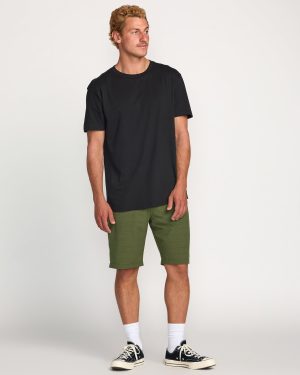 Crossfire Submersible 21 Hybrid Shorts – Olive