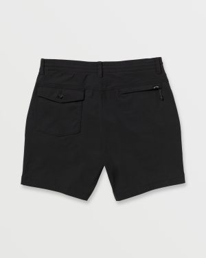 Surftrek Plus 19 Hybrid Shorts – Black