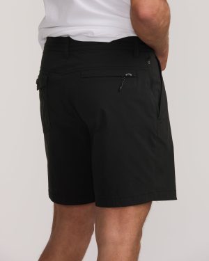 Surftrek Plus 19 Hybrid Shorts – Black