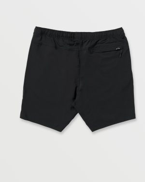 Surftrek Elastic Submersible 17 Hybrid Shorts – Black