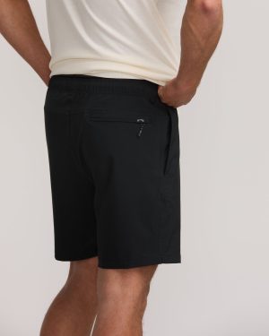 Surftrek Elastic Submersible 17 Hybrid Shorts – Black