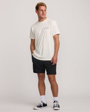 Surftrek Elastic Submersible 17 Hybrid Shorts – Black