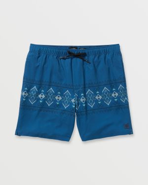 Surftrek Elastic Submersible 17 Hybrid Shorts – Deep Blue
