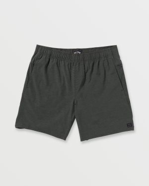 Crossfire Elastic Submersible 18 Hybrid Shorts – Asphalt
