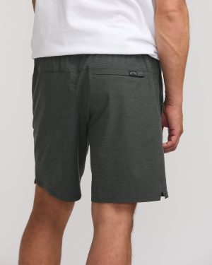 Crossfire Elastic Submersible 18 Hybrid Shorts – Asphalt