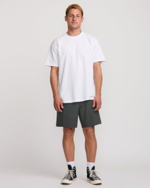 Crossfire Elastic Submersible 18 Hybrid Shorts – Asphalt