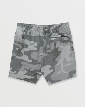 Crossfire Elastic Submersible 18 Hybrid Shorts – Black Camo