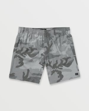 Crossfire Elastic Submersible 18 Hybrid Shorts – Black Camo