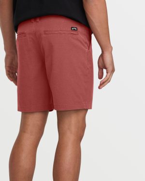 Crossfire Wave Wash Submersible 18 Hybrid Shorts – Dusty Red