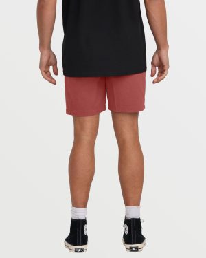Crossfire Wave Wash Submersible 18 Hybrid Shorts – Dusty Red