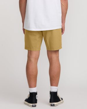 Crossfire Wave Wash Submersible 18 Hybrid Shorts – Khaki