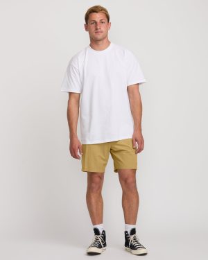 Crossfire Wave Wash Submersible 18 Hybrid Shorts – Khaki