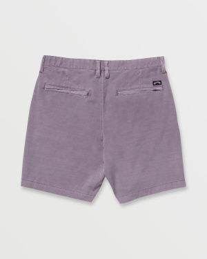 Crossfire Wave Wash Submersible 18 Hybrid Shorts – Light Purple