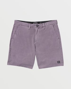 Crossfire Wave Wash Submersible 18 Hybrid Shorts – Light Purple
