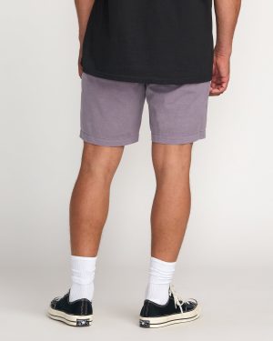 Crossfire Wave Wash Submersible 18 Hybrid Shorts – Light Purple
