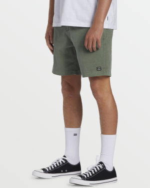 Crossfire Wave Wash Submersible 18 Hybrid Shorts – Sage