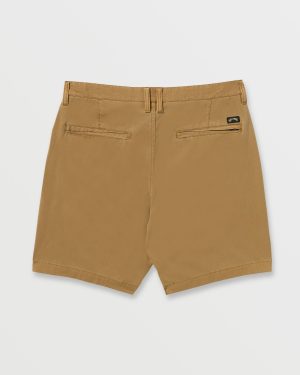 Crossfire Wave Wash Submersible 18 Hybrid Shorts – Tobacco
