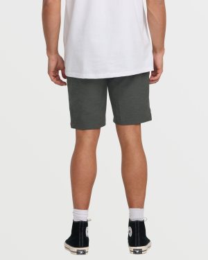 Crossfire Submersible 19 Hybrid Shorts – Asphalt