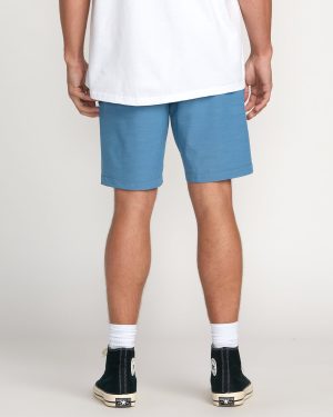 Crossfire Submersible 19 Hybrid Shorts – Carolina Blue