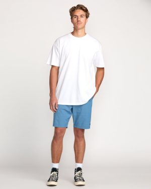 Crossfire Submersible 19 Hybrid Shorts – Carolina Blue