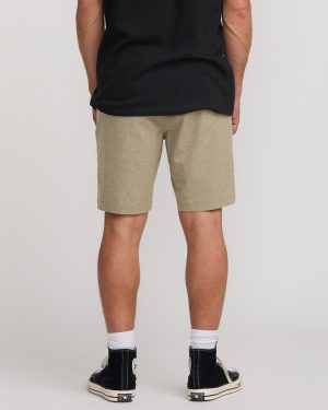 Crossfire Submersible 19 Hybrid Shorts – Khaki