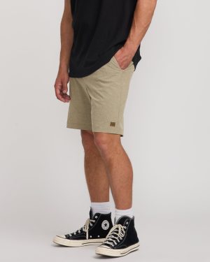 Crossfire Submersible 19 Hybrid Shorts – Khaki