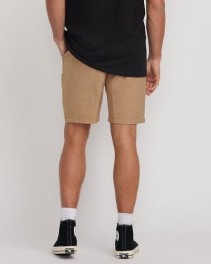 Crossfire Submersible 19 Hybrid Shorts – Tobacco