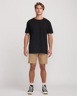 Crossfire Submersible 19 Hybrid Shorts – Tobacco