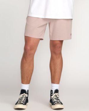 Crossfire Submersible 17 Hybrid Shorts – Dusty Pink