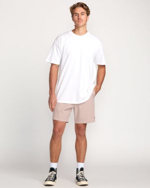 Crossfire Submersible 17 Hybrid Shorts – Dusty Pink