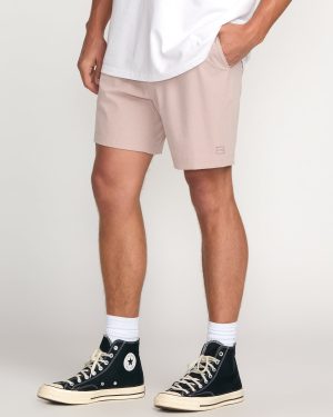 Crossfire Submersible 17 Hybrid Shorts – Dusty Pink