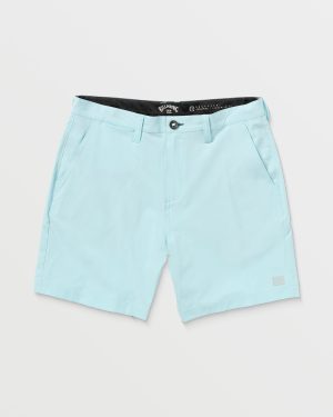 Crossfire Submersible 17 Hybrid Shorts – Dusty Blue