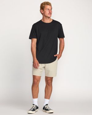 Crossfire Submersible 17 Hybrid Shorts – Sand