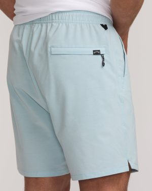 Surftrek Transit Elastic 17 Hybrid Shorts – Dusty Blue