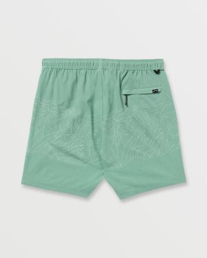 Surftrek Transit Elastic 17 Hybrid Shorts – Mist Green