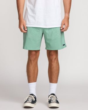 Surftrek Transit Elastic 17 Hybrid Shorts – Mist Green