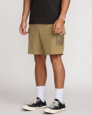 Surftrek Cargo Hybrid Shorts – Gravel